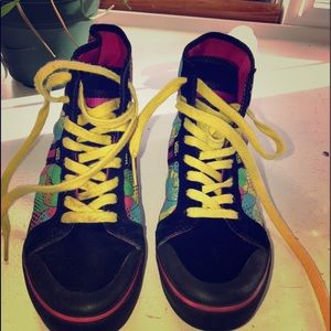 Awesome high tops made by Vans.